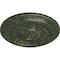Ekena Millwork Traditional Ceiling Medallion (Fits Canopies up to 2 3/4"), 12"OD x 1"P, Painted Turtle Crackle CM12TRPTC - alternate 4